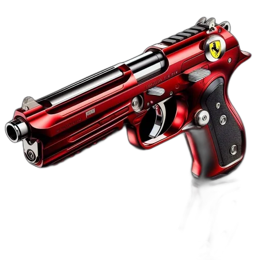 weapon, 3d render, photorealistic, concept art transparent PNG cut-out