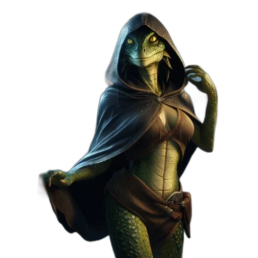 mask, creature, staff, dragon transparent PNG cut-out