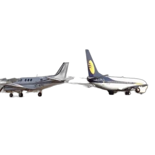 3d render, concept art, two, airplanes transparent PNG cut-out