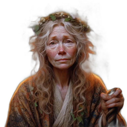 face, crown, photorealistic, fantasy art transparent PNG cut-out