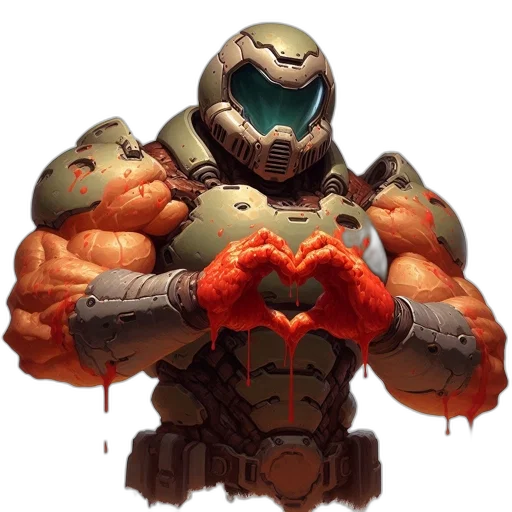 robot, weapon, concept art, pixel art transparent PNG cut-out