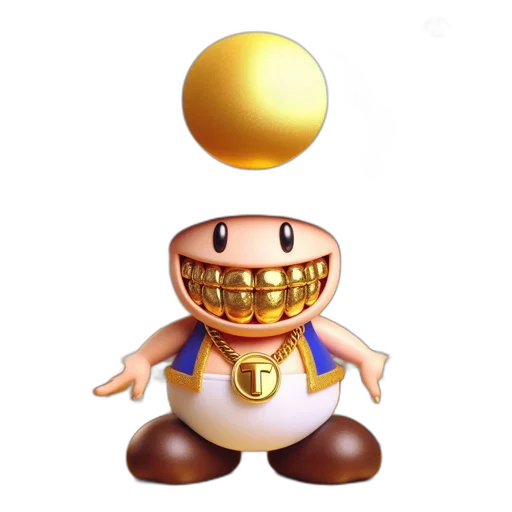 crown, staff, creature, face transparent PNG cut-out