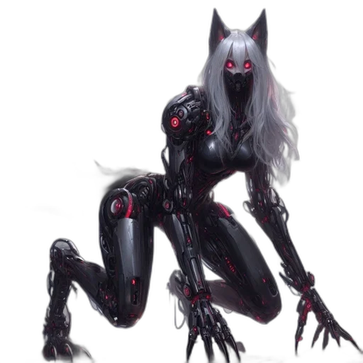 creature, robot, animal, concept art transparent PNG cut-out