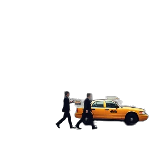 car, umbrella, robot, staff transparent PNG cut-out