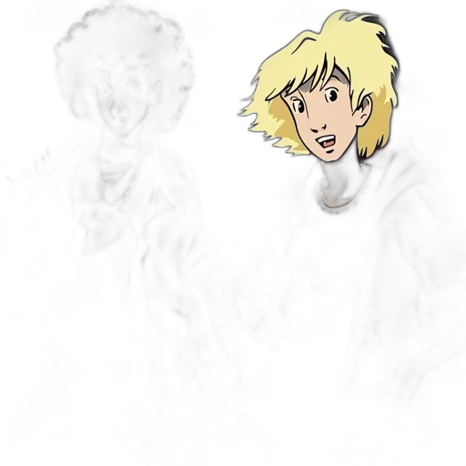 face, mask, creature, staff transparent PNG cut-out