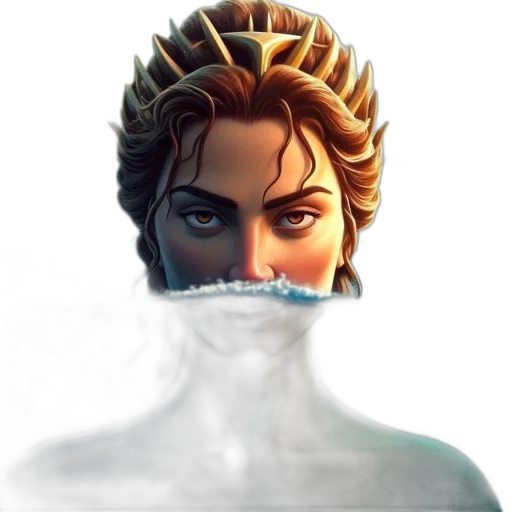 mask, face, crown, hair transparent PNG cut-out
