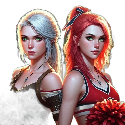 fantasy art, concept art, comic book art, photorealistic transparent PNG cut-out
