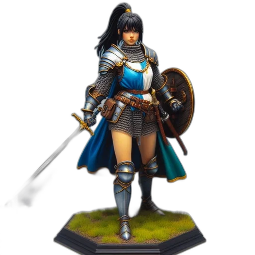 sword, fantasy art, concept art, 3d render transparent PNG cut-out