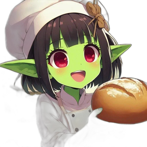 food, creature, staff, hat transparent PNG cut-out
