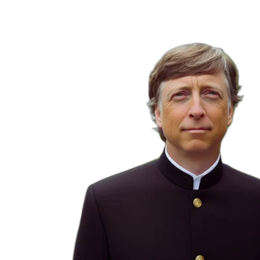staff, jacket, face, hair transparent PNG cut-out