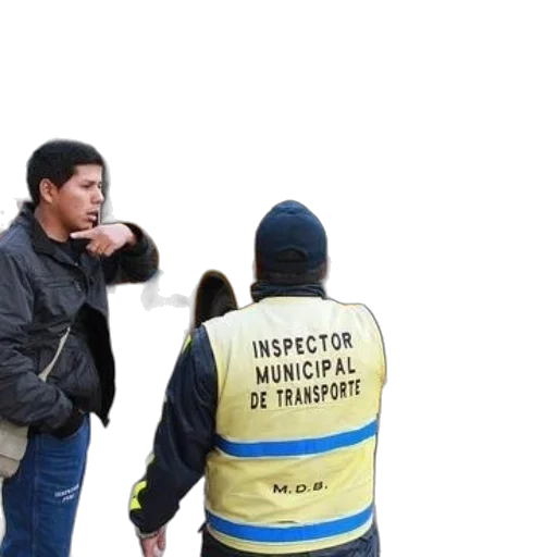 jacket, staff, municipal, transportation transparent PNG cut-out
