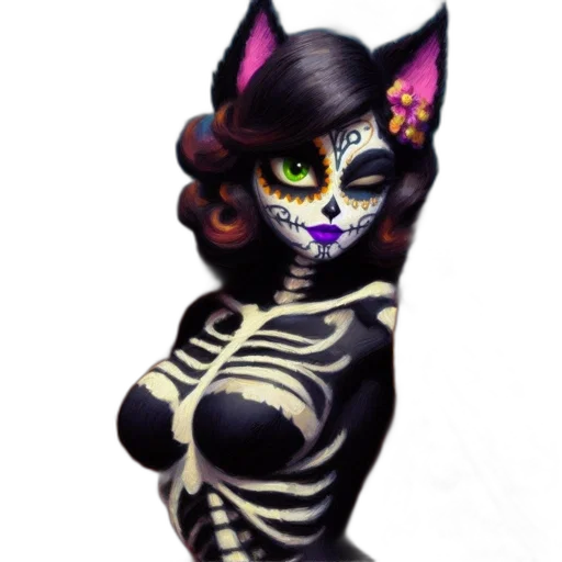 mask, staff, animal, creature transparent PNG cut-out