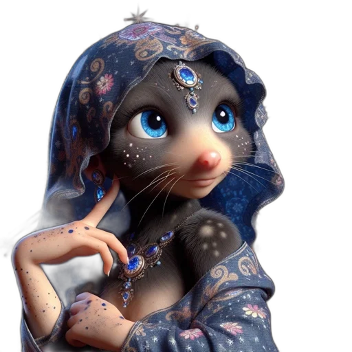jewelry, dress, 3d render, fantasy art transparent PNG cut-out