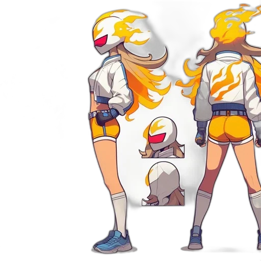 jacket, concept art, pixel art, anime transparent PNG cut-out