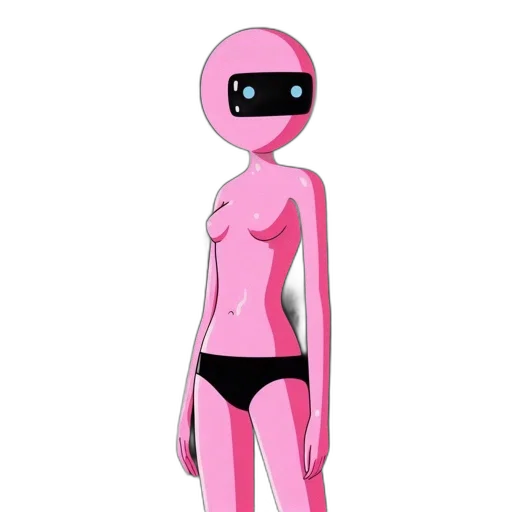 robot, dress, mask, creature transparent PNG cut-out