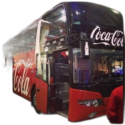 car, photorealistic, 3d render, coca-cola transparent PNG cut-out