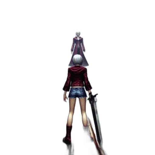 sword, staff, weapon, robot transparent PNG cut-out