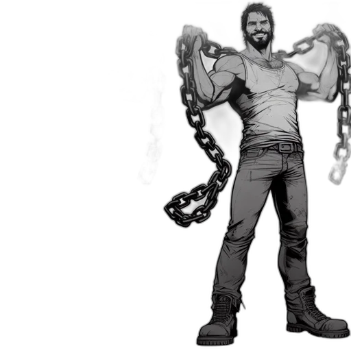 weapon, concept art, comic book art, 3d render transparent PNG cut-out