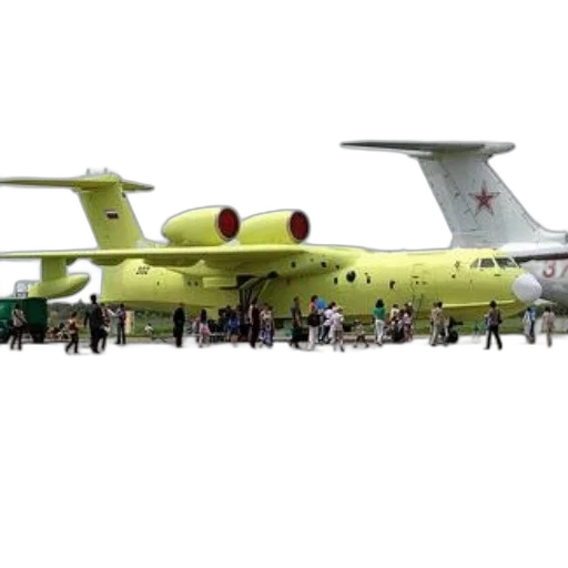 weapon, 3d render, yellow, airplane transparent PNG cut-out