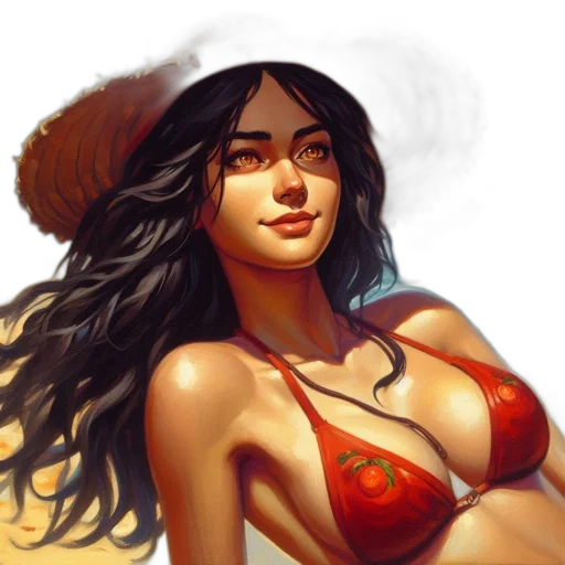 jewelry, fantasy art, concept art, oil painting transparent PNG cut-out