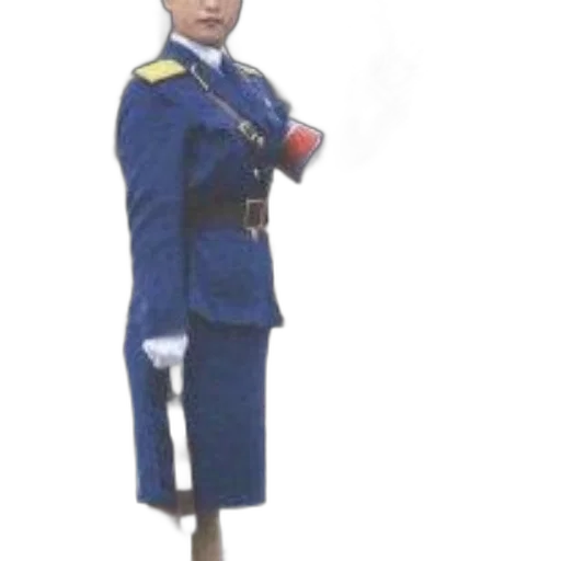 staff, jacket, robot, hat transparent PNG cut-out