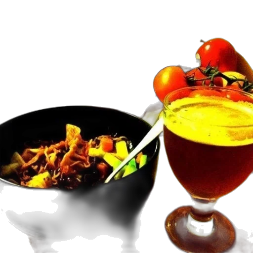 food, 3d render, photorealistic, bowl transparent PNG cut-out