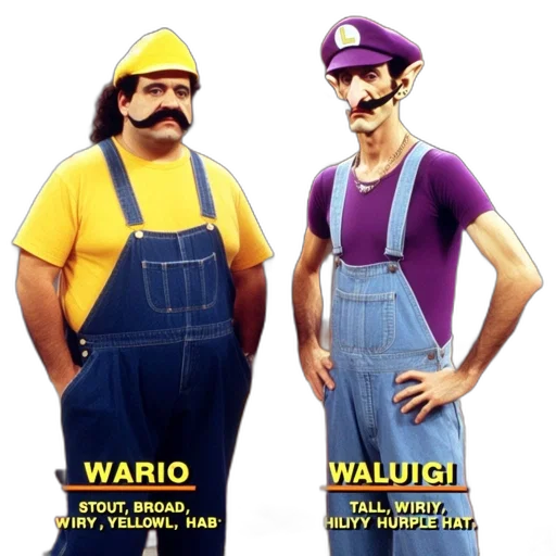 concept art, two, men, dressed transparent PNG cut-out