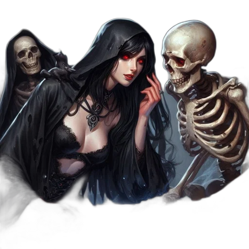 fantasy art, concept art, comic book art, photorealistic transparent PNG cut-out