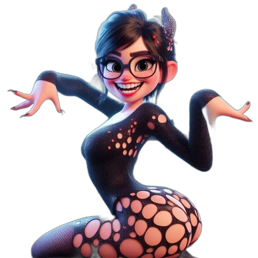 dress, creature, mask, cartoon transparent PNG cut-out