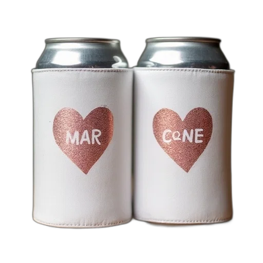 bottle, custom, wedding, can transparent PNG cut-out