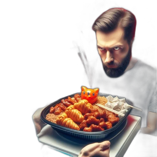 food, robot, creature, animal transparent PNG cut-out