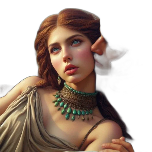 jewelry, face, dragon, crown transparent PNG cut-out