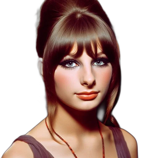jewelry, face, hair, photorealistic transparent PNG cut-out
