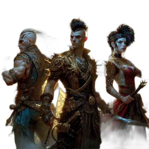 staff, concept art, fantasy art, comic book art transparent PNG cut-out