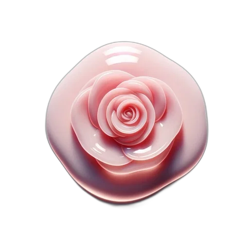jewelry, flower, bottle, 3d render transparent PNG cut-out