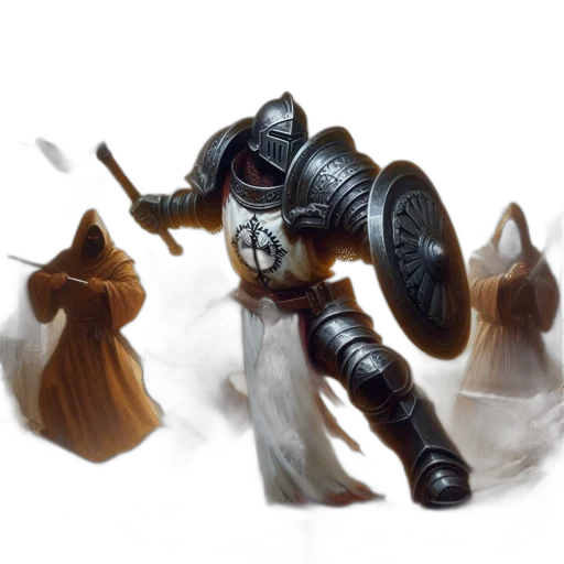 sword, weapon, staff, robot transparent PNG cut-out