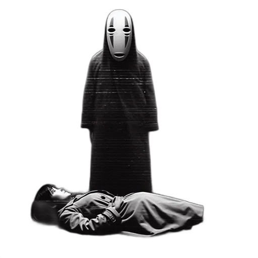 robot, mask, dress, creature transparent PNG cut-out