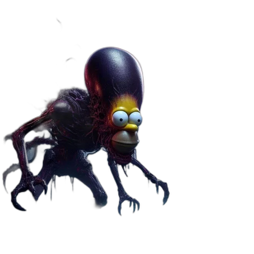creature, robot, animal, mask transparent PNG cut-out
