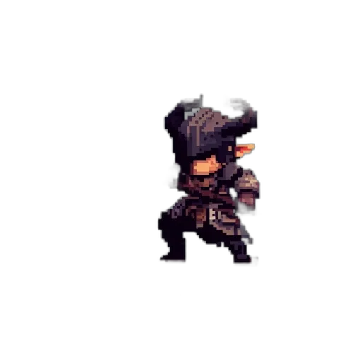 weapon, staff, robot, creature transparent PNG cut-out