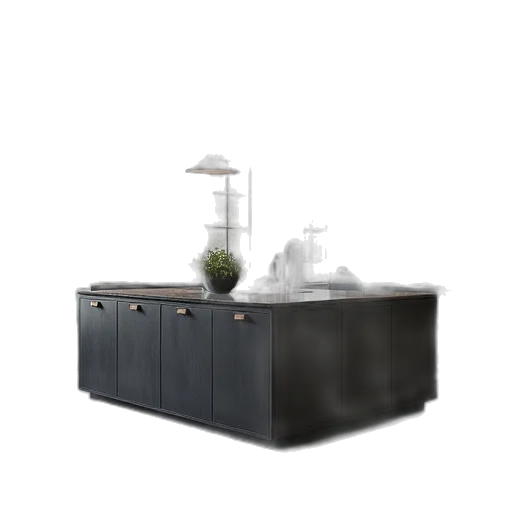 furniture, 3d render, photorealistic, concept art transparent PNG cut-out
