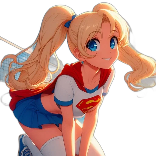 dress, face, staff, anime transparent PNG cut-out
