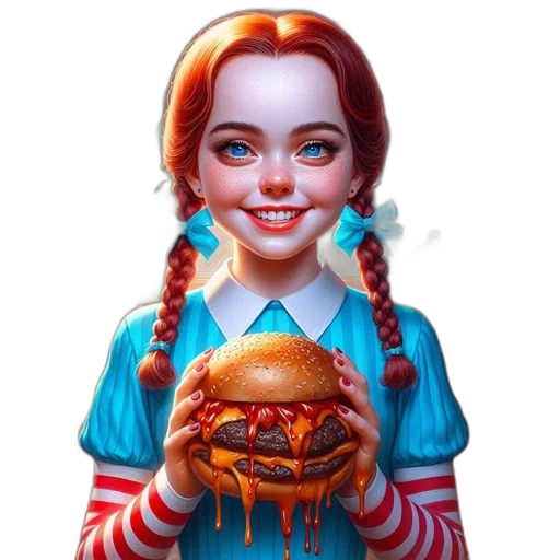 food, creature, dress, robot transparent PNG cut-out