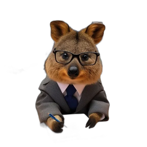 staff, animal, face, cartoon transparent PNG cut-out