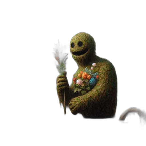 creature, staff, animal, robot transparent PNG cut-out