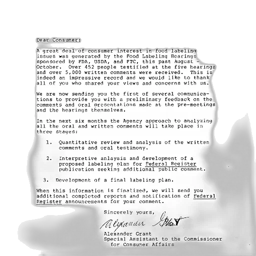 staff, letter, december, 1978 transparent PNG cut-out
