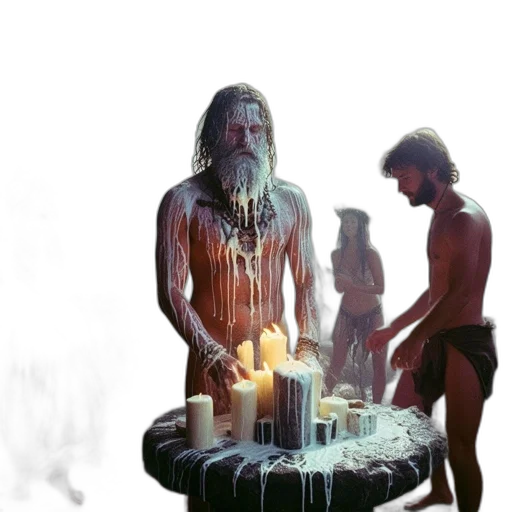 concept art, 3d render, vaporwave, fantasy art transparent PNG cut-out