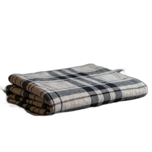 furniture, earth tones, plaid, bedspread transparent PNG cut-out