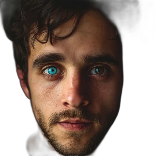 face, mask, robot, creature transparent PNG cut-out