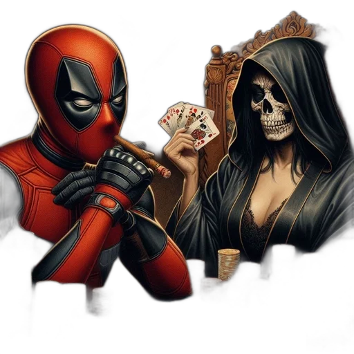 mask, comic book art, concept art, fantasy art transparent PNG cut-out