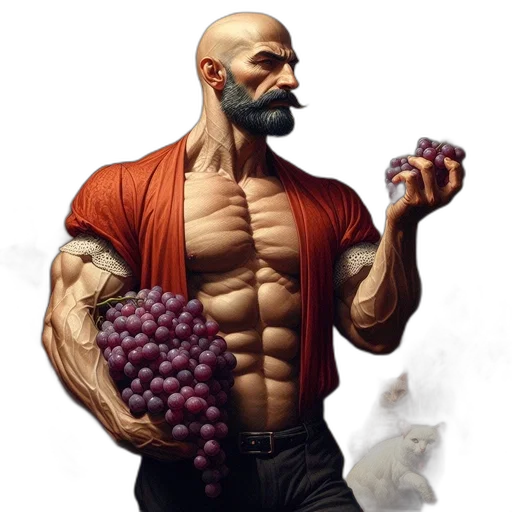 food, concept art, fantasy art, photorealistic transparent PNG cut-out